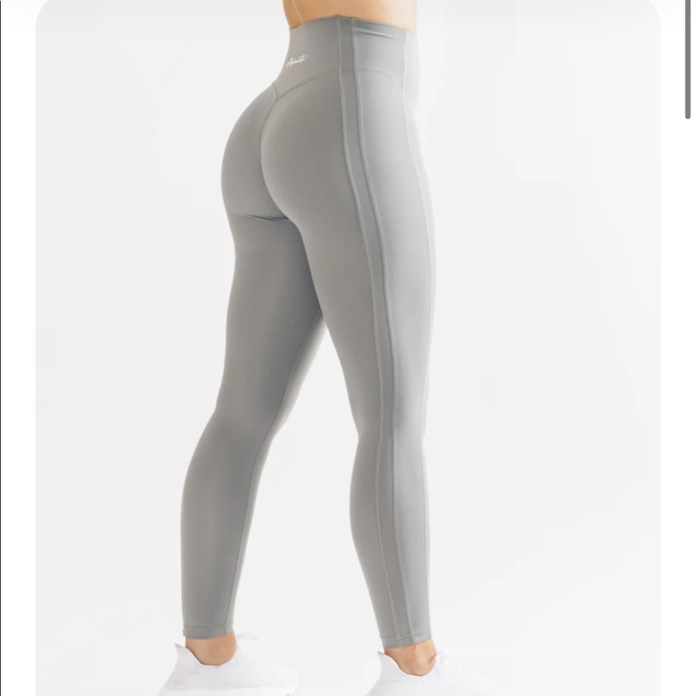 New Alphalete Pulse Kinetic Legging-Silver Sky